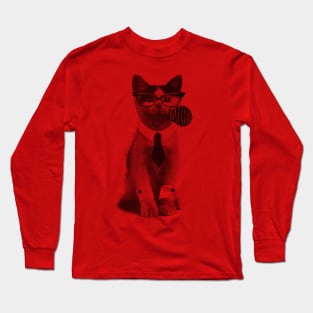 cat "meow" Long Sleeve T-Shirt